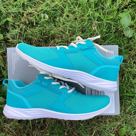 Vionic Lyla Teal Zip Sneakers - Picture 1 of 10